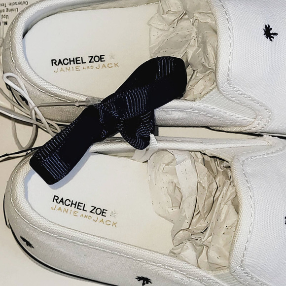 New Janie & Jack 10 Rachel Zoe Resort Slip On Sneakers NWT - Picture 5 of 8